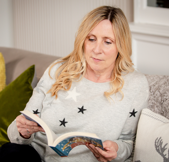 Alison-reading-book